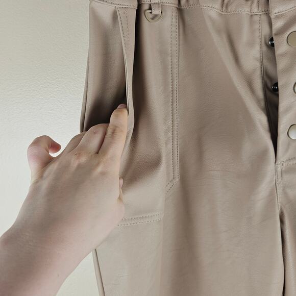 Magali Pascal Faux Leather Pants Size Medium - Picture 7 of 7